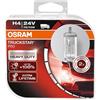 OSRAM TRUCKSTAR PRO H4, Lampada Alogena per Proiettori, 64196TSP-HCB, 24V NKW, Duobox (2 Pezzi)