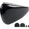 XKBUAPM Copertura di protezione laterale sinistra della batteria per motocicletta, adatta per Harley Davidson Sportster Custom Iron XL1200 XL883 2014-2022