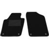 Somer Car Kit Tappetini Auto SOLO ANTERIORI 2pz compatibili con Volkswagen Polo 6C 2014-2017 | Set 2 tappeti anteriori su misura in moquette