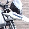 BLACK DOVES GRAPHICS 2pz Adesivi compatibile con Moto R1150 GS Motorrad R 1150 (Blu)