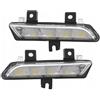 Axexnejv Faro fendinebbia Per Captur Per Clio 4 2012 2013 2014 2015 Luci Paraurti Anteriori A LED Luci Fendinebbia Luci Diurne Luci Di Guida 266003864R Fendinebbia(Left Right Set)