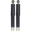 Buachois Ammortizzatori Anteriori Ammortizzatori, Coppia di 260mm Sostituzione Ammortizzatore Scooter Ammortizzatore Puntone Acciaio Lega Moto Compatibile con Scooter GY6 125 50‑150cc