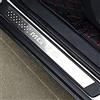 Ever TA 4 Pezzi Battitacco in Acciaio Inossidabile per Auto Sticker per MG ZS 2016-2020, Esterno Battitacco Protezione Plates Anti-Graffio Scuff Adesivi Decorativi Accessori
