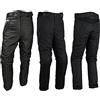 WinNet Pantaloni da moto in cordura con protezioni ginocchia e fianchi resistenti all'acqua