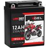 LANGZEIT Batterien LANGZEIT YB12A-A batteria moto 12V 12Ah GEL 51211 YB12A-B CB12A-A scooter senza manutenzione