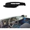 NfffiPp - Copri cruscotto Auto in Flanella di Poliestere Scamosciata Dash Mat Adatto per Chevrolet Silverado C1500 C2500 C3500 K1500 K2500 K3500 1988-1994 Protezione Tappetino Dashmat