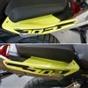 labelbike - Adesivi 3D Moto Maniglie Passeggero Protezione e Decorazione in Resina compatibile con Benelli TRK 702 e 702X - Colore Giallo