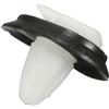 sjniosn Adatto for Fiat Ducato 50 pezzi clip di fissaggio for auto modanature laterali esterne striscia antiurto clip di rivestimento inferiore della portiera dell'auto elemento di fissaggio