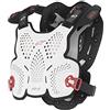 Alpinestars 1494568 Pettorina A-1 Roost Guard, Bianco/Nero/Rosso, M/L