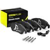 RIDEX PLUS 402B0301P Set d'assale Kit pastiglie freni Anteriore Compatibilità con AUDI Q5 8RB