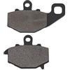AHL 1 paio di pastiglie freno posteriori per moto Compatibile con ER-6F/ER-6N 2006-2011/ZR 400 Zephyr (G2/G3/G3A/G4/G5)1997-2001/Z 750 (ZR 750 J1/J2) 2004-2005/GPZ 1100 E1/E2/F1 1995-1998