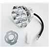 reddragonfly Turno Bianco 30W 6-LED Motociclo universale Faro Impermeabile Scooter 6000k Luce Alto Basso Fascio Lampadina Lampada 12v 48v 60v 72v 80v