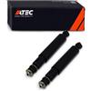 ATEC Germany 2x ammortizzatore posteriore a pressione d'olio, compatibile | Compatibile con: OPEL ASTRA F Caravan, ASTRA F Kasten/Kombi, KADETT D Caravan, KADETT E Caravan