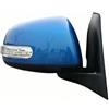 DZSHONGXINSM Specchietti Esterni Completi Specchietto Retrovisore Laterale Portiera Auto Per Suzuki SX4 2008-2016 Pieghevole Manualmente Retrovisore Esterno(Blu,Giusto)