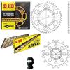 farbrothersonline COMPATIBILE CON YAMAHA MT-07 Tracer A (MTT690) 700 2018-2020 KIT CATENA CORONA PIGNONE TRASMISSIONE PER MOTO S-AC 16-43-108 DID CATENA 525VX 108 MAGLIE CORONA 525 ACCIAIO Z43 PIGNONE 525 Z16