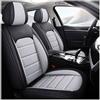 YXUO Coprisedili Auto per Peugeot 2008 Coprisedili Auto Pelle Set Completo Impermeabile Auto Accessori Interno Set Copri-Sedile Anteriori Posteriori