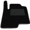 Somer Car Tappetino Auto SOLO LATO GUIDA 1pz compatibile con Smart Forfour W454 2004-2006 | 1 tappeto su misura in moquette