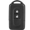 Zohisin Cassa per Telecomando A Rilievo con 2 Tasti in ABS per Auto Custodia Protettiva Rigida Antiurto Antiabrasione Copertura per Chiave Telecomando Nuova di Zecca con Serratura E Vite P