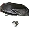 farbrothersonline COMPATIBILE CON SUZUKI BURGMAN 650 TELO COPRISELLA IMPERMEABILE IN OXFORD TG. L-XL COPERTURA ANTIPIOGGIA PER SELLE MOTO SALVASELLA SCOOTER 120X75CM
