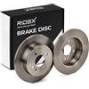 RIDEX 82B0777 2x Disco freno Posteriore senza viti/bulloni Compatibilità con HYUNDAI i20 Hatchback GB, IB
