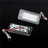 Yurefax 2 pezzi, for Fiat, 500 500C/Abarth 500 2007-2016, luci posteriori allo xeno bianche senza errori, luci targa Luce targa