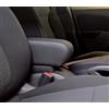 WOOD COMPANY Bracciolo compatibile con Opel CROSSLAND X in eco pelle di colore nero, montaggio ad incastro integrato invisibile con grande portaoggetti.
