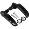 XMMT Sollevatore per coperchio a leva rigida nera per Harley Touring Electra Glide Road King Street Glide Road Glide 2014-2023