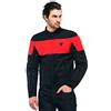 DAINESE Elettrica Air Tex Giacca tessile moto, nero/rosso, 50