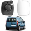 SNMHH Auto Piastra Vetro Specchio Retrovisore per Fiat Qubo Fiorino Citroen Nemo Peugeot Bipper 2008-2020 Specchi di Ricambio Riscaldabile Prevenire Nebbia Specchietti Esterno,Right