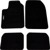 Susy Shop Tappetini Auto Moquette Compatibili Per Micra Con Fissaggio A Strappo E Logo Ricamato