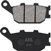 AHL 1 paio Pastiglie Freno Posteriore Compatibile con Suzuki DL650 V-strom DL 650 Vstrom 2004-2016 GSF 650 Faired Bandit ABS 2007-2011 GSX 650 2008-2013 SV 650 2007-2012
