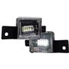 XZSDEYI Luci Targa Per Auto Compatibile Con GMC Per Sierra 1500 2500HD 3500HD 2019 2020 2021 2022 2023 2024 2025 Gruppo Luci Targa Posteriore GM2875100 GM2875101