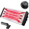DATOUBOSS Lampada di Polimerizzazione Vernici 2000W Auto Portatile Onde Corte Lampada Infrarossi Carrozzeria Timer Meccanico Intelligente Adatto per Riscaldare e Asciugare la Vernice per Auto