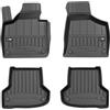 MOTOS Tappetini in gomma per auto adatto per Audi A3 8P 2003-2013 Migliorate il vostro comfort di viaggio con il tappetino antiscivolo per auto 3D.