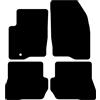 Kovvar Tappetini Auto adatti per Mazda 2 2003-2007 - Versione: Con prolungamento per l'appoggio del piede sinistro - Serie: Comfort