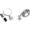 Generico Specchietto Retrovisore Specifico per Fiat 500 EPOCA F L R - 126 Tondo Cromato Con Morsetto - 34055/00