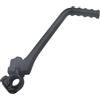 CQJJXKYC Pedivella Accensione Moto Leva di avviamento a pedale per motocicletta con foro, adatta per 50 cc, 70, 90, 110, 125, 140(16mm black)