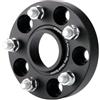 Rugnipw Distanziali Ruote Auto Per Jaguar Per E-Pace Per I-Pace M14x1.5 1 pezzo Adattatore distanziale ruota PCD 5x108 CB 63.4 Distanziali Ruote(1 piece Black 20mm)