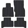 Travall Mats Tappertini Abitacolo Compatibili con Alfa Romeo Stelvio (2017-2023) TRM1317 - Tappertini Auto in Gomma Originali