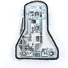 HMGWLCGH Fanali Posteriori Per Auto Per VW Per Polo Hatchback 2006-2010 Fanale Posteriore Automatico E Supporto Per Circuito Stampato Senza Lampadine Accessori Auto Fanale Posteriore Fanale Posteriore(C Only 1