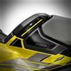 AZgraphishop Az Graphishop Adesivi Plastica Sotto Sella Resina 3D Compatibile Con Honda X-ADV 750 2025 On XADV-25-004 (Gold Finch Yellow)