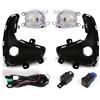 NYSQOFMB Fari Fendinebbia Led Fari Fendinebbia A LED Per Toyota Per Vios Per Yaris 2020-2022 Fari Fendinebbia Per Auto Paraurti Anteriore Copertura Luci Diurne Cablaggio(L ED White)