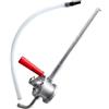 Homeponnew Pompa rotativa a manovella per tamburo Pompa di trasferimento gas olio combustibile 55 galloni, pompa manuale manuale in lega di alluminio per barili tamburi e piccole lattine
