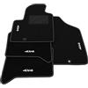 Somer Car Kit Tappetini Auto compatibili con Hyundai Santa Fé 5 posti 2006-2010 | Set Tappeti in Moquette, ricamo 4x4, Tappeto auto su misura