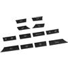 Generic For BMW Serie 5 F07 F10 F11 Set di pulsanti A/C di ricambio da 12 pezzi for cruscotto