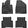 IMJ-Global Tappetini Auto Gomma No. 77 su Misura Compatibili con Hyundai Santa Fe III 2012-2018, Set Completo di Tappeti Auto TPE per Migliorare Look e Sportività, Tappetino Premium in TPE Durevole