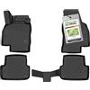 WALSER Tappetini in gomma per auto XTR su misura compatibile con Skoda Fabia 4 (PJ3) 06/2021-Oggi