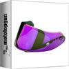 MOTOTOPGUN scorpion visiera casco exo-491 kdf14-3 specchiato viola mototopgun 56-526-72