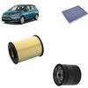 OP Kit tagliando 3 filtri per Ford C-Max II 1.0 Ecoboost 2010-2019
