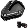 ZUYNPOQ Estensione Piede Ingranditore Per Moto SEIEMMEZZO SCR STR 650 2023 Accessori Per Moto Cavalletto Laterale Cavalletto Laterale Allargatore Cappucci Valvola Pneumatici